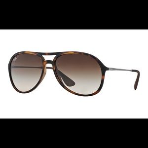 Ray-Ban Alex AUTHENTIC Matte Tortoise Sunglasses